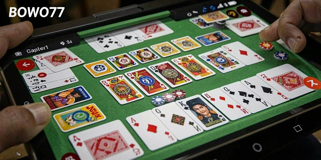 Gambaran gameplay BOWO77 yang seru dan interaktif.