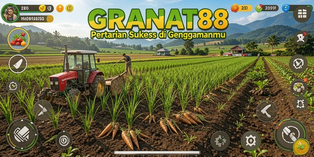 Gameplay pertanian yang imersif dan menyenangkan di GRANAT88.