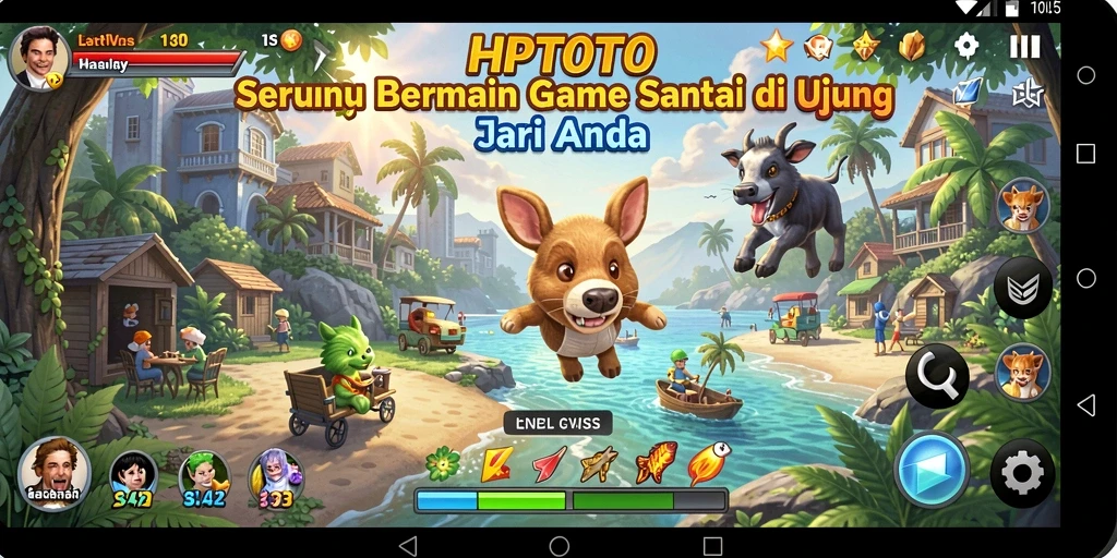 Tangkapan layar utama HPTOTO yang menunjukkan aksi gameplay yang seru.