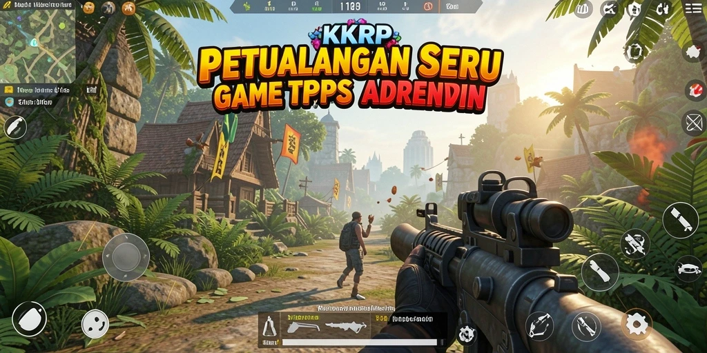 Screenshot gameplay KKRP dengan intensitas pertempuran yang tinggi.