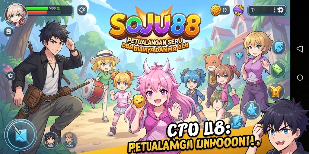 Tampilan gameplay SOJU88 yang menakjubkan dan penuh aksi.
