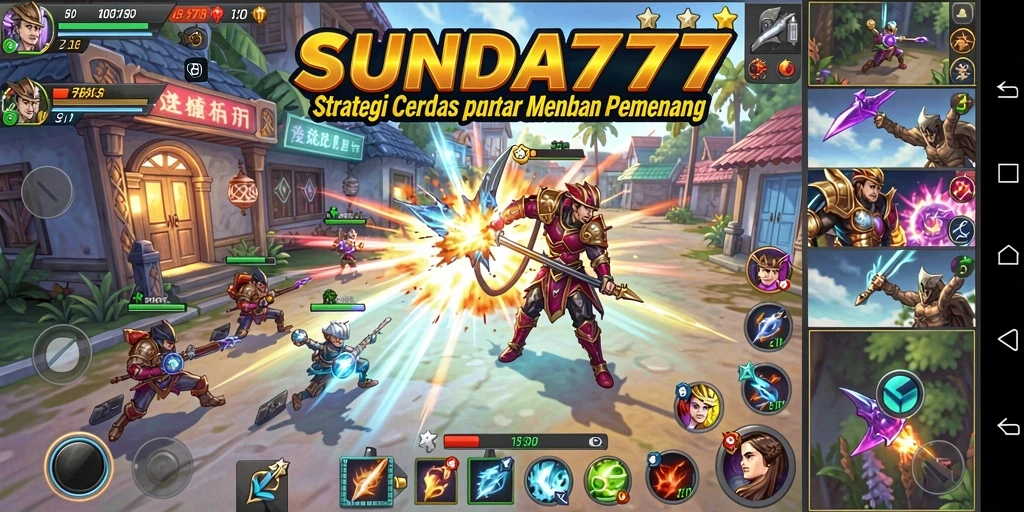 Tampilkan gameplay SUNDA777 yang mendebarkan dengan tindakan strategi.