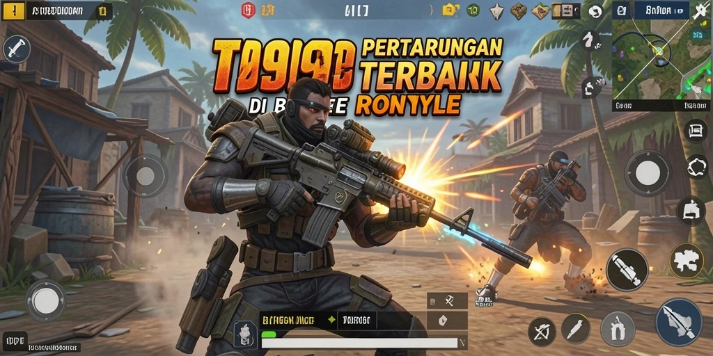 Gameplay seru T9999 dalam mode Battle Royale yang mendebarkan.